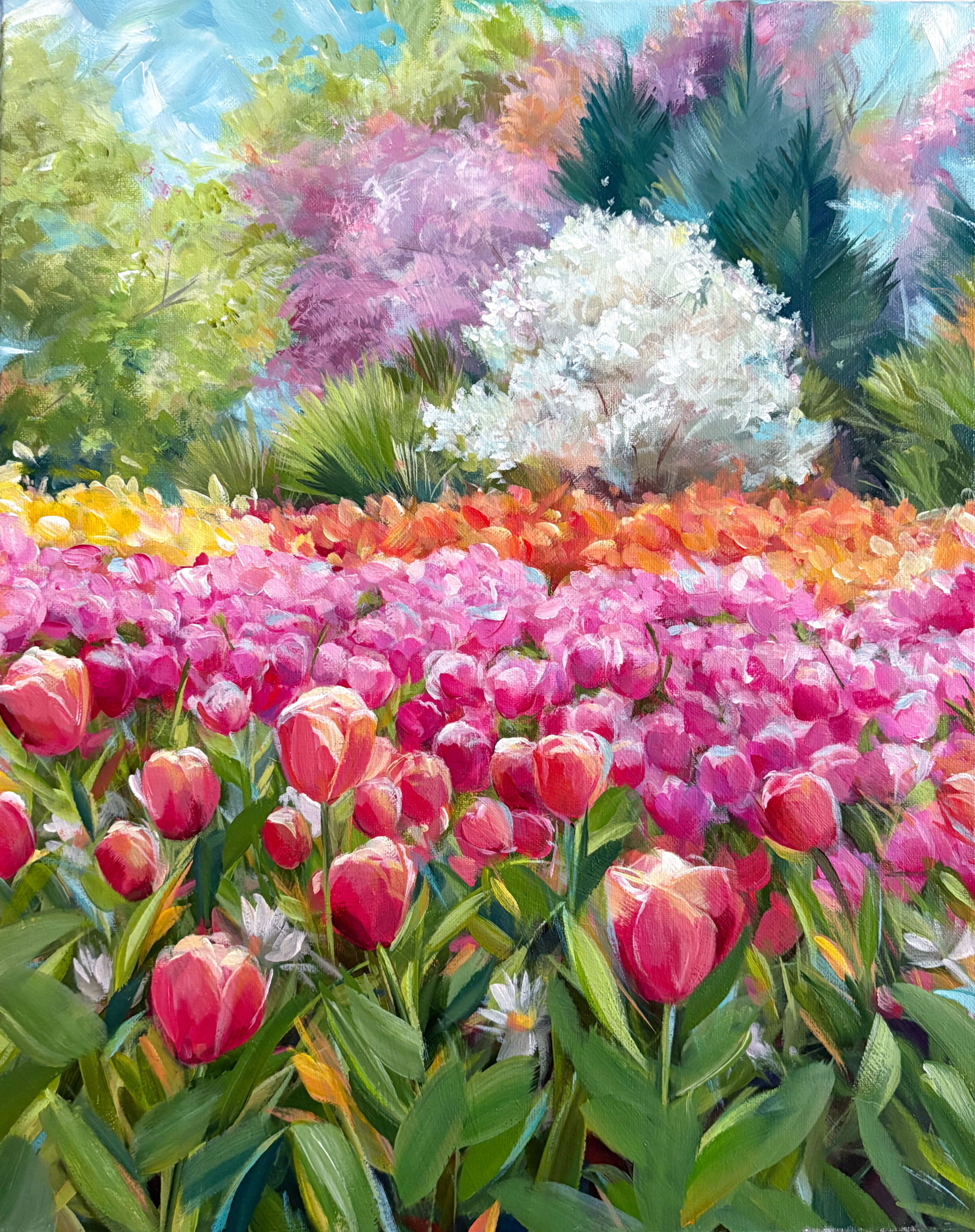 16"x20" Tulip Party