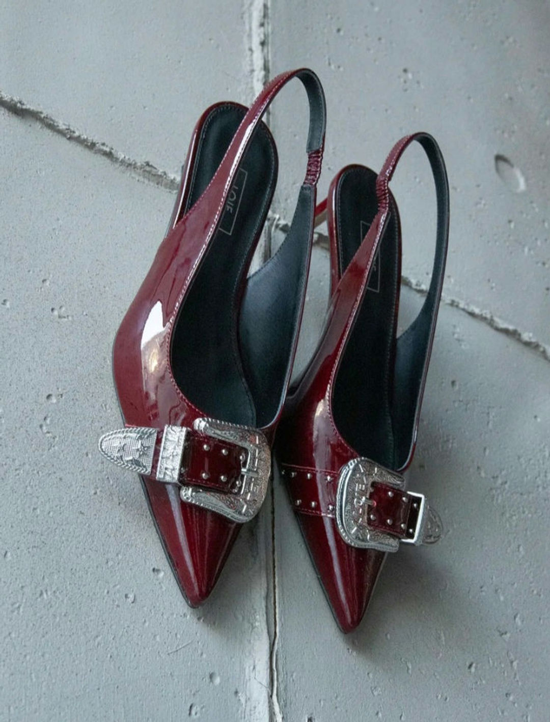 Lisa Burgundy Patent