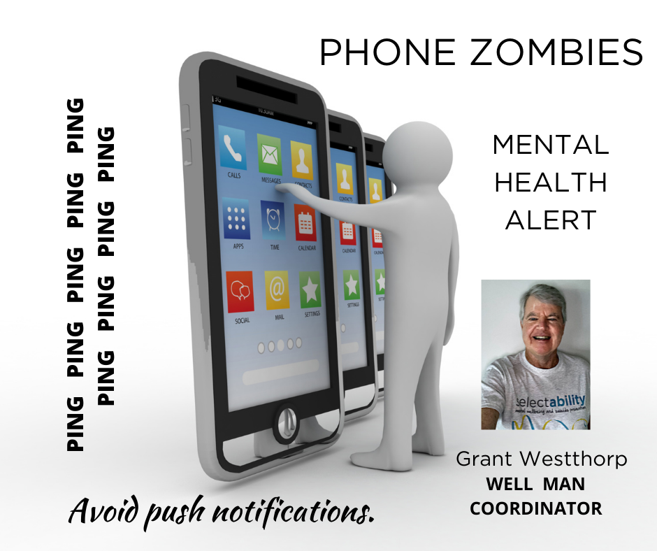ARE YOU A PHONE ZOMBIE? content media