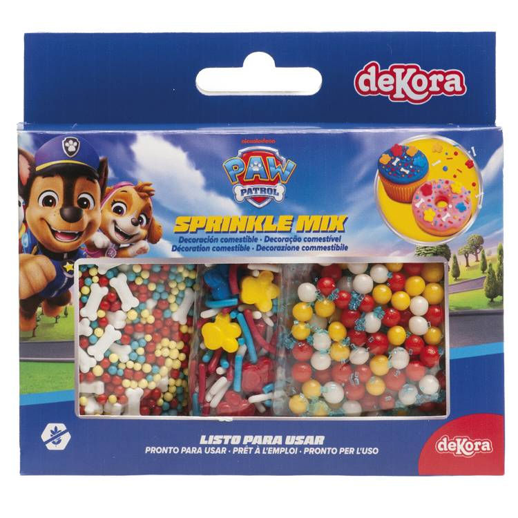 Dekora Cukrový posyp Paw Patrol (Labková Patrola) 60g