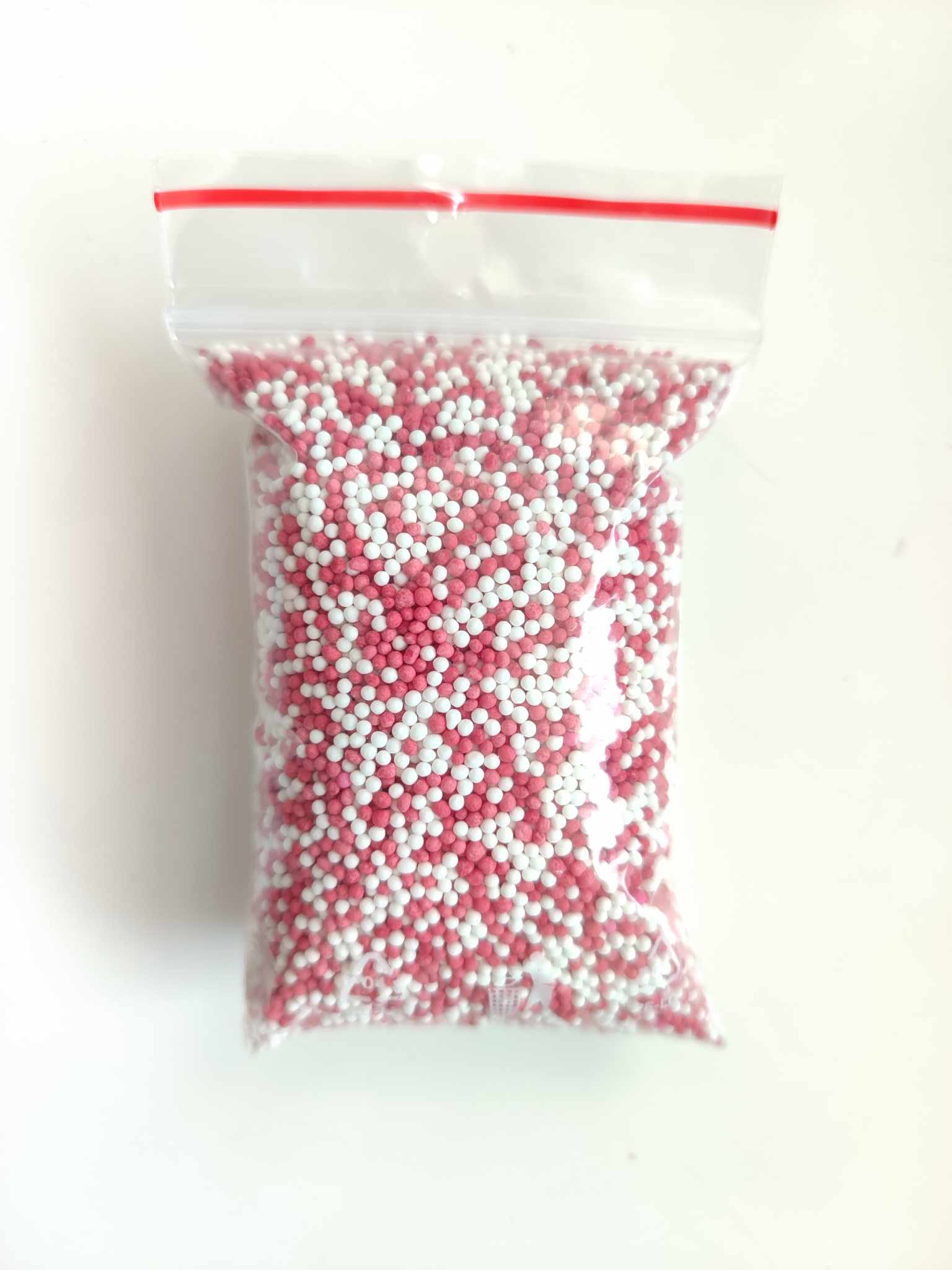 Cukrový máčik bielo-červený 100g