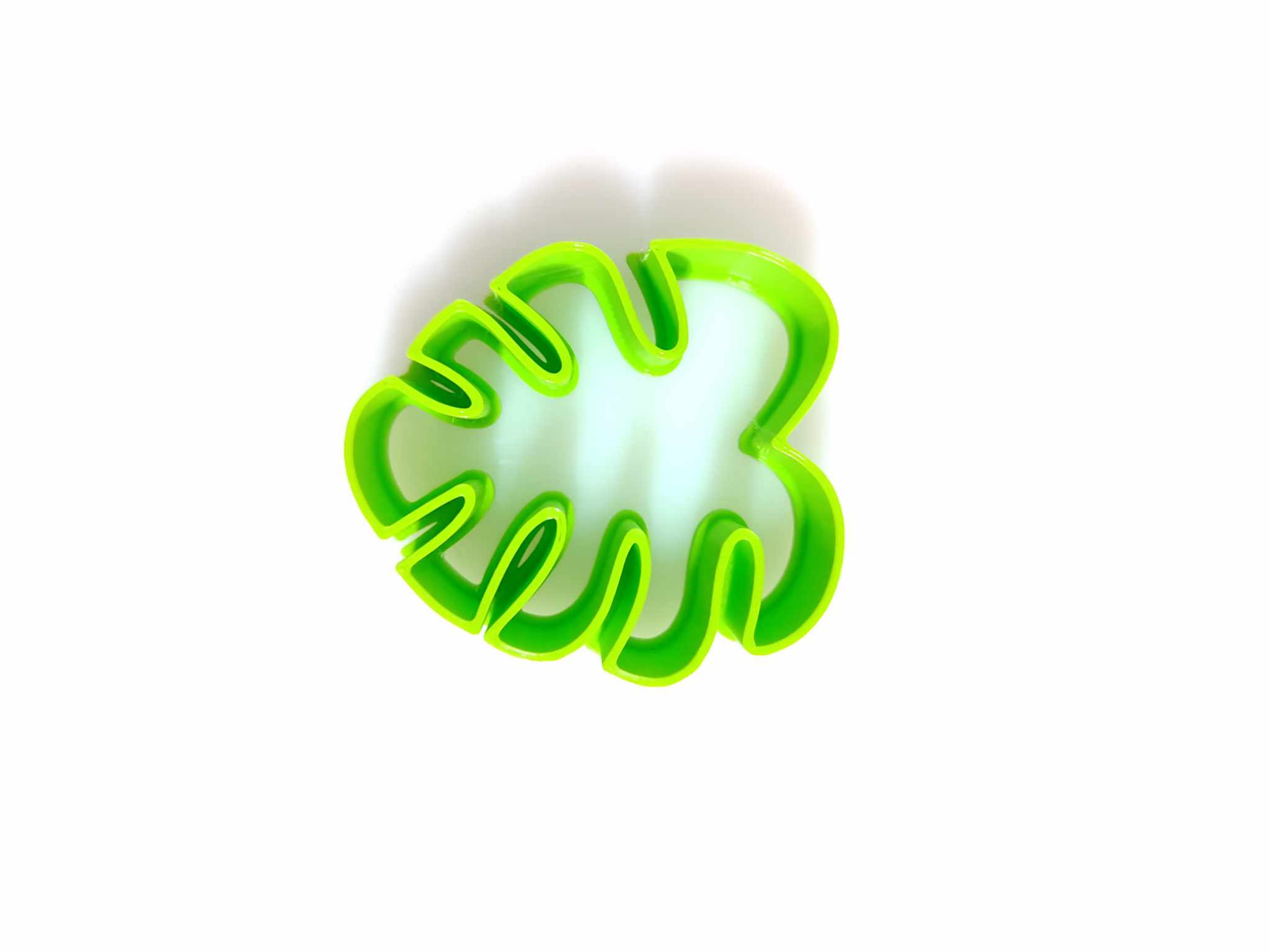 Vykrajovačka plastová list 4,8 x 4,3 cm