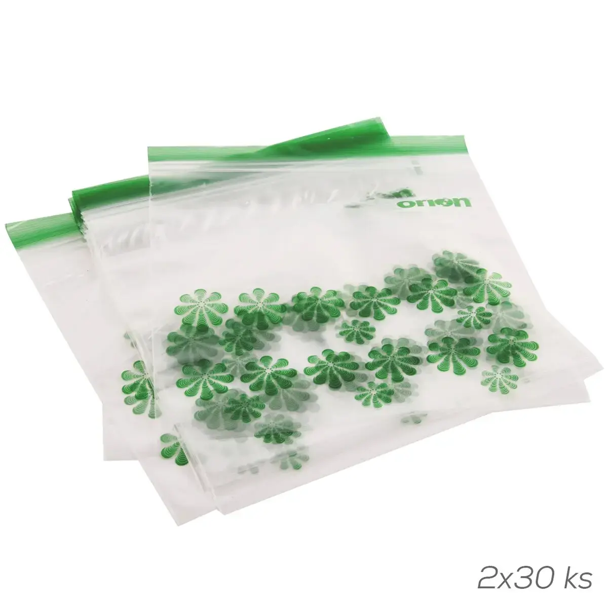 Vrecká zip dve veľkosti 2 x 30ks