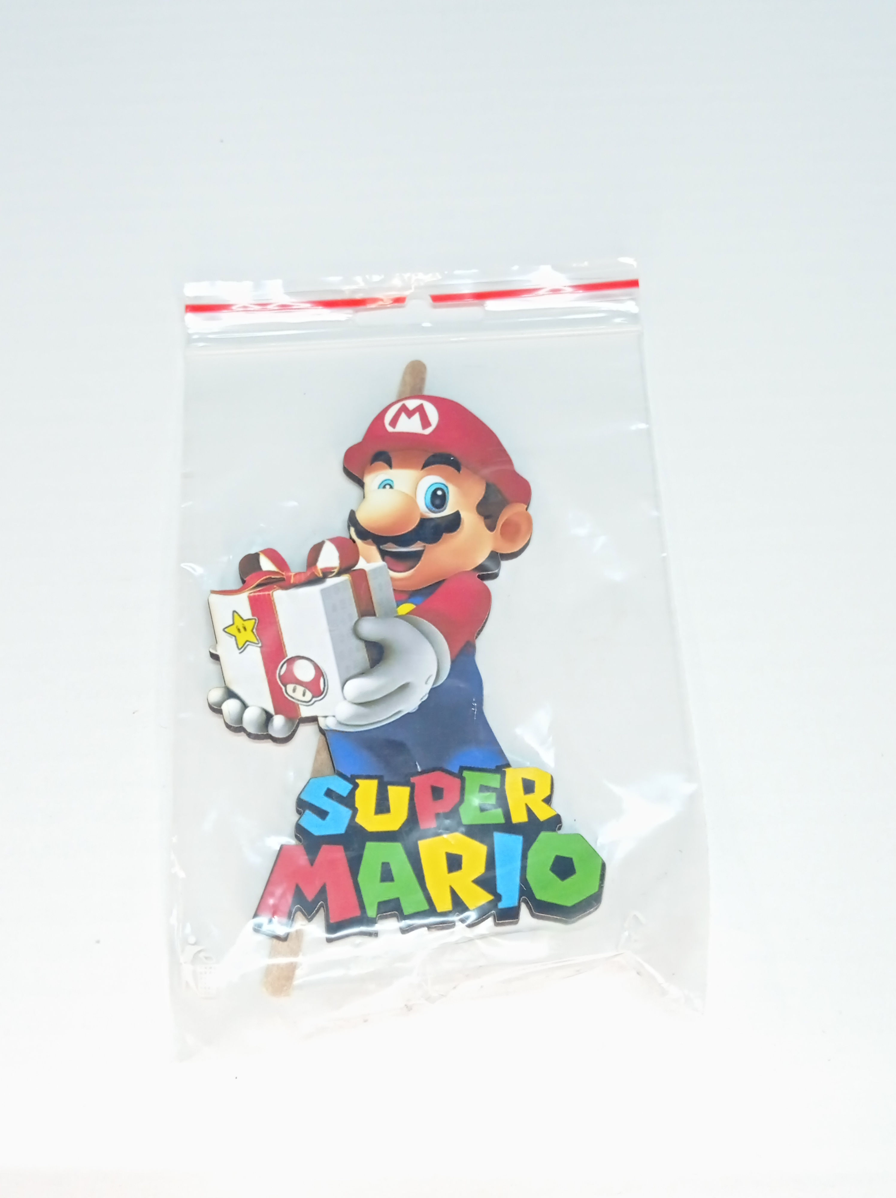 Zápich drevený Super Mario