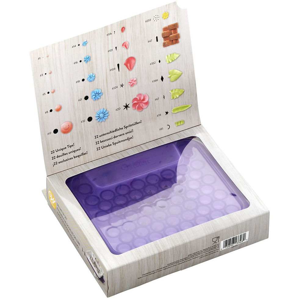 Miniatúra: Wilton Deluxe set špičiek 22ks