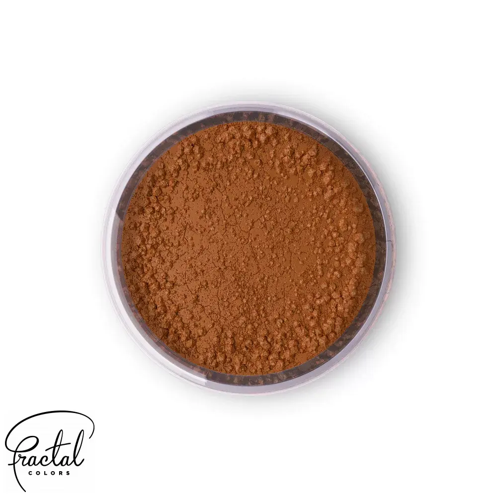 Prášková hnedá farba 1,5g - Fractal Milk Chocolate EuroDust Food Coloring