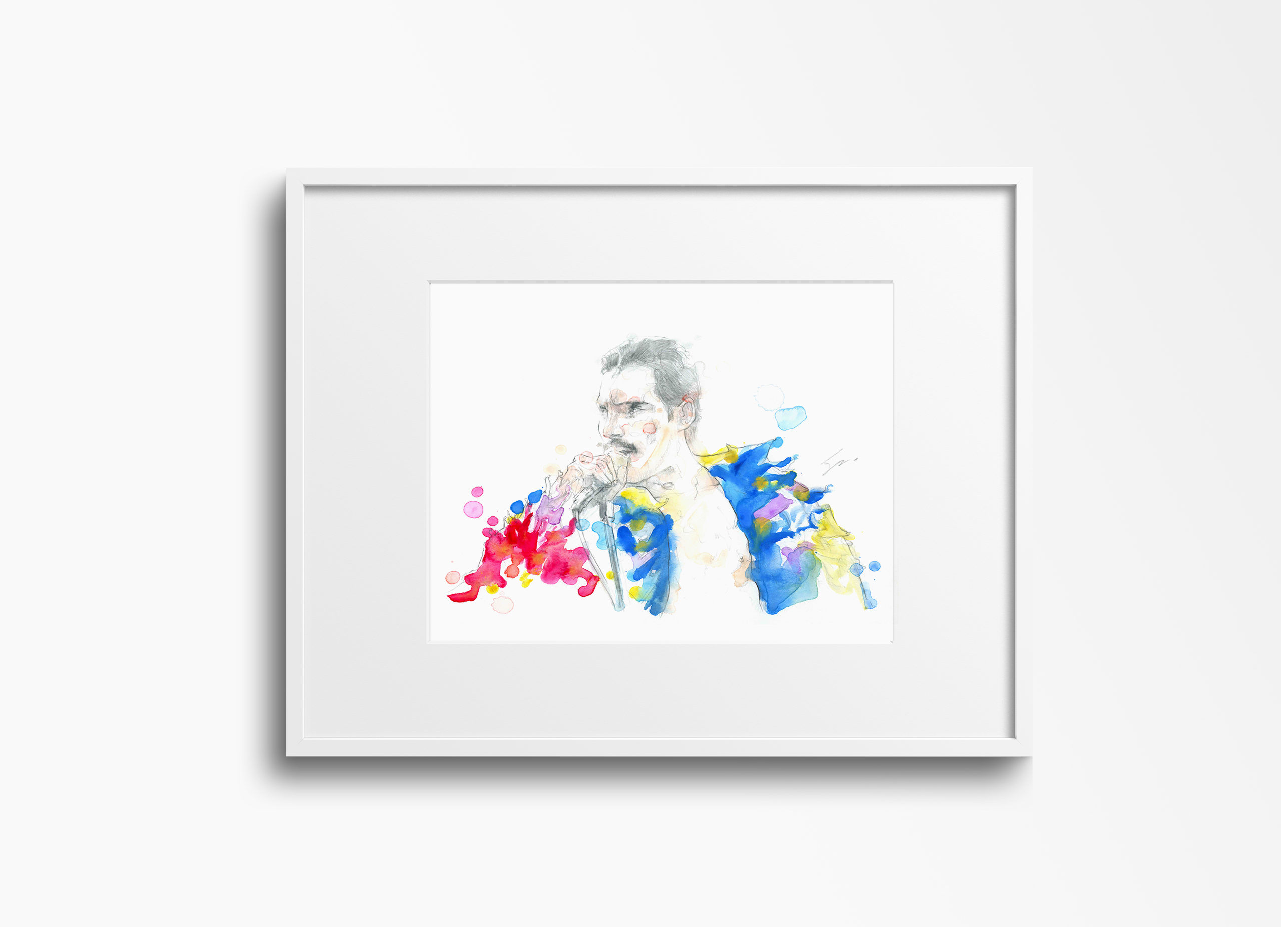 Art Print Freddie Mercury (Queen)