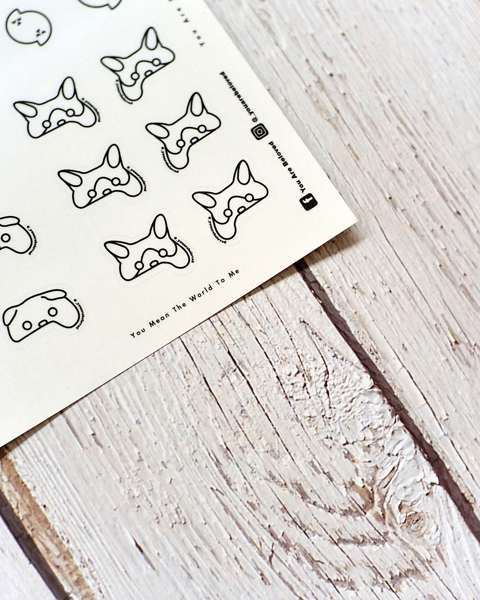 Thumbnail: 嘴邊肉貓🐈喵喵貼紙