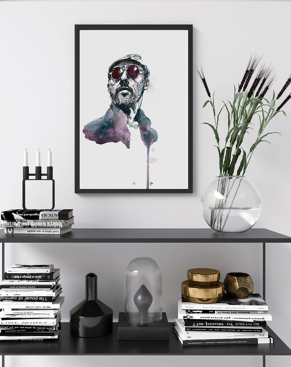 Thumbnail: Art Print《這個殺手不太冷》Léon: The Professional (Léon)