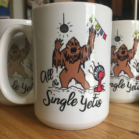 All the Single Yetis Mug