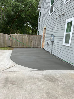 broom finish driveway additon