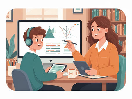 Online matematik dersi