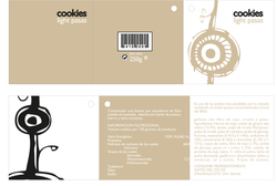 Etiqueta cookies light pasas