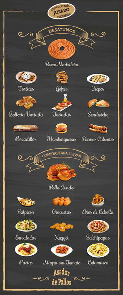 Cartel Churreria