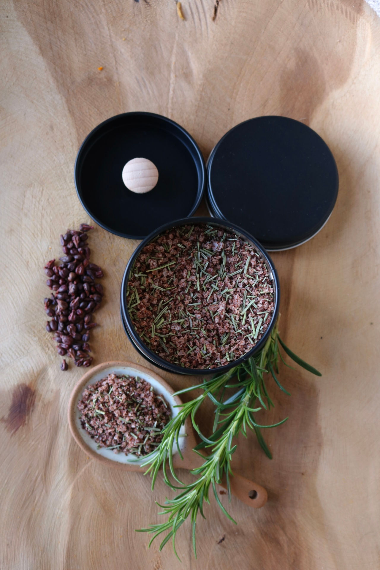 Traubenkern Gewürzsalz