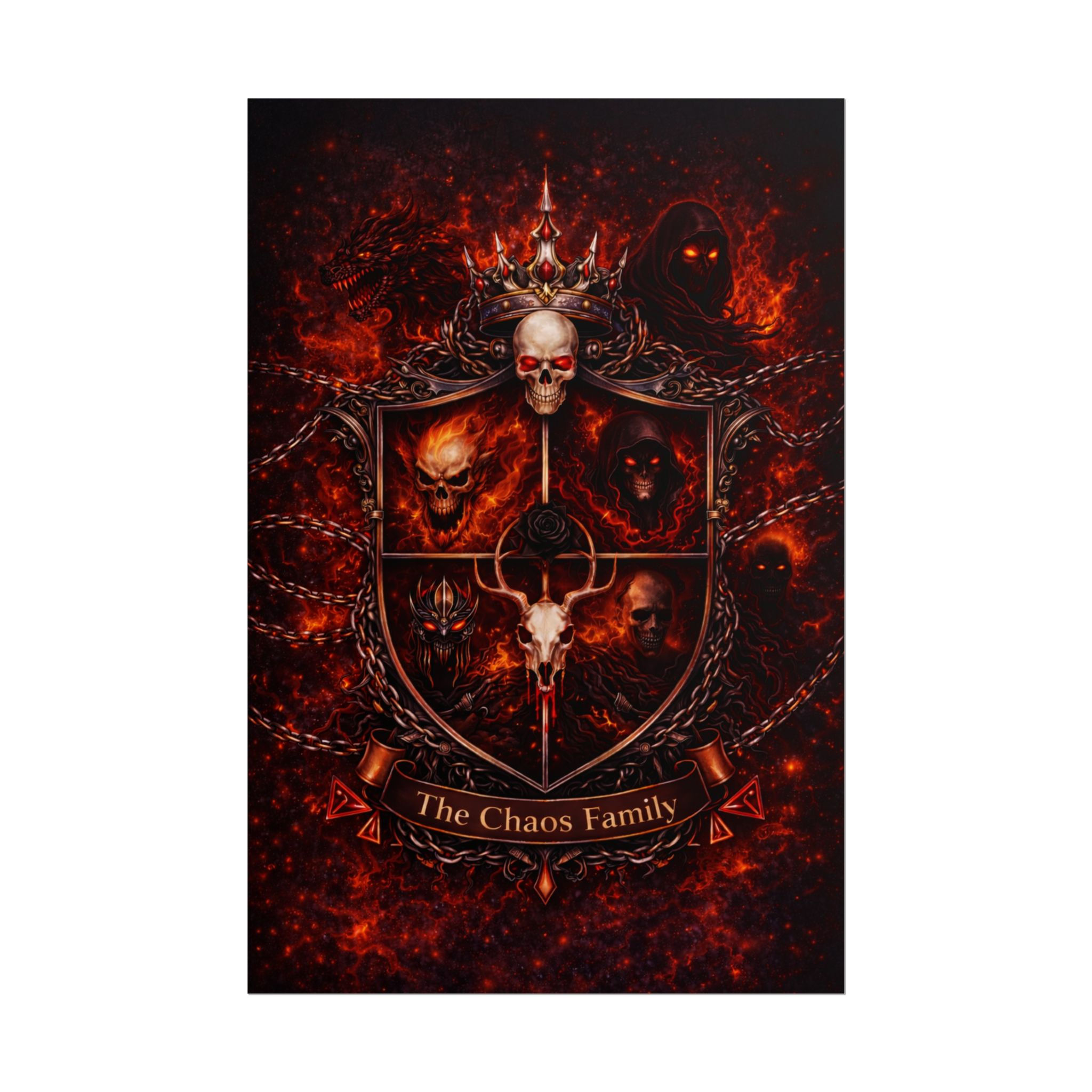 Rolled Poster — "The Chaos Family"
