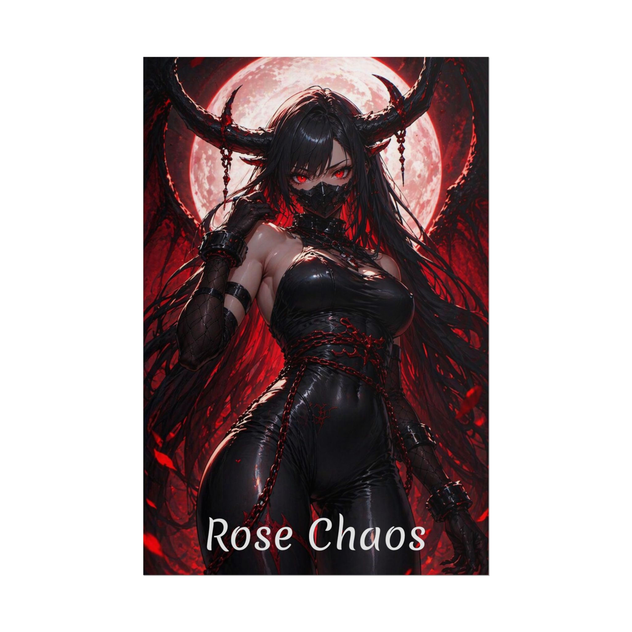 Rose Poster — Rolled Wall Art