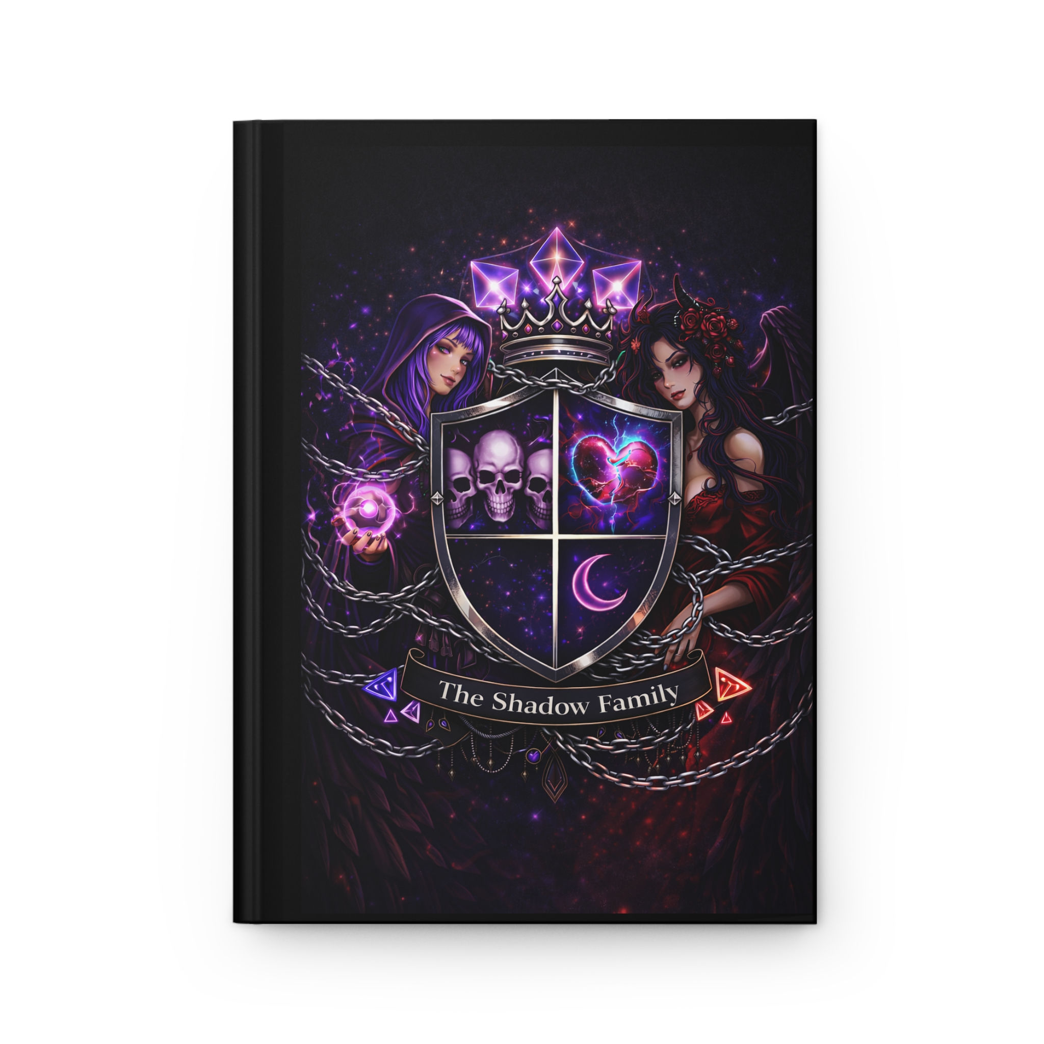 "The Shadow Family" Crest Notebook