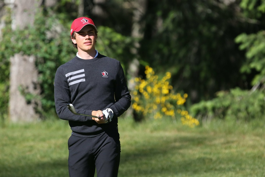 Quebec golfer Christopher Vandette
