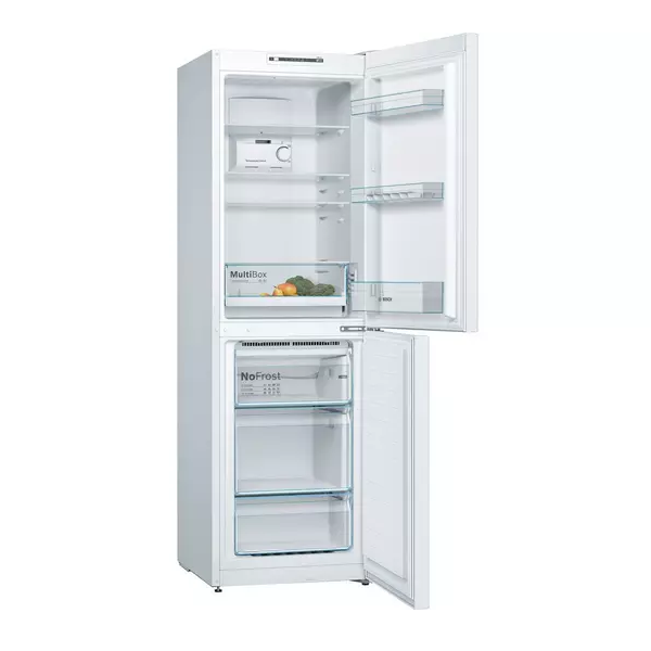 Thumbnail: BOSCH Series 2 KGN34NWEAG 50/50 Fridge Freezer – White