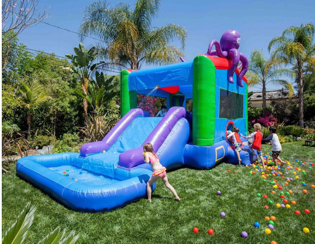 Octopus Bounce and Slide