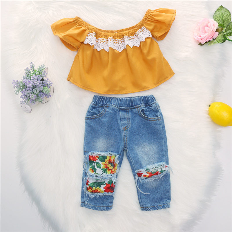 Thumbnail: Girl Sunflower Print set