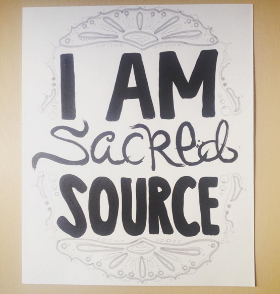 I am sacred source