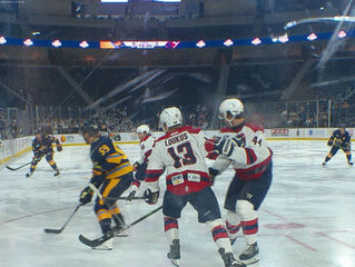 Shutdown by the Stingrays: the Glads drop a 4-0 decision in Game 3 and look to even the series in Game 4