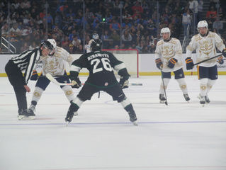 Getting game-day ready with the Atlanta Gladiators:  a combination of confidence and team-building propel the team to a tremendous start