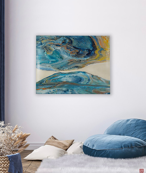 原画】『ガンフリック』（リス パステル画）