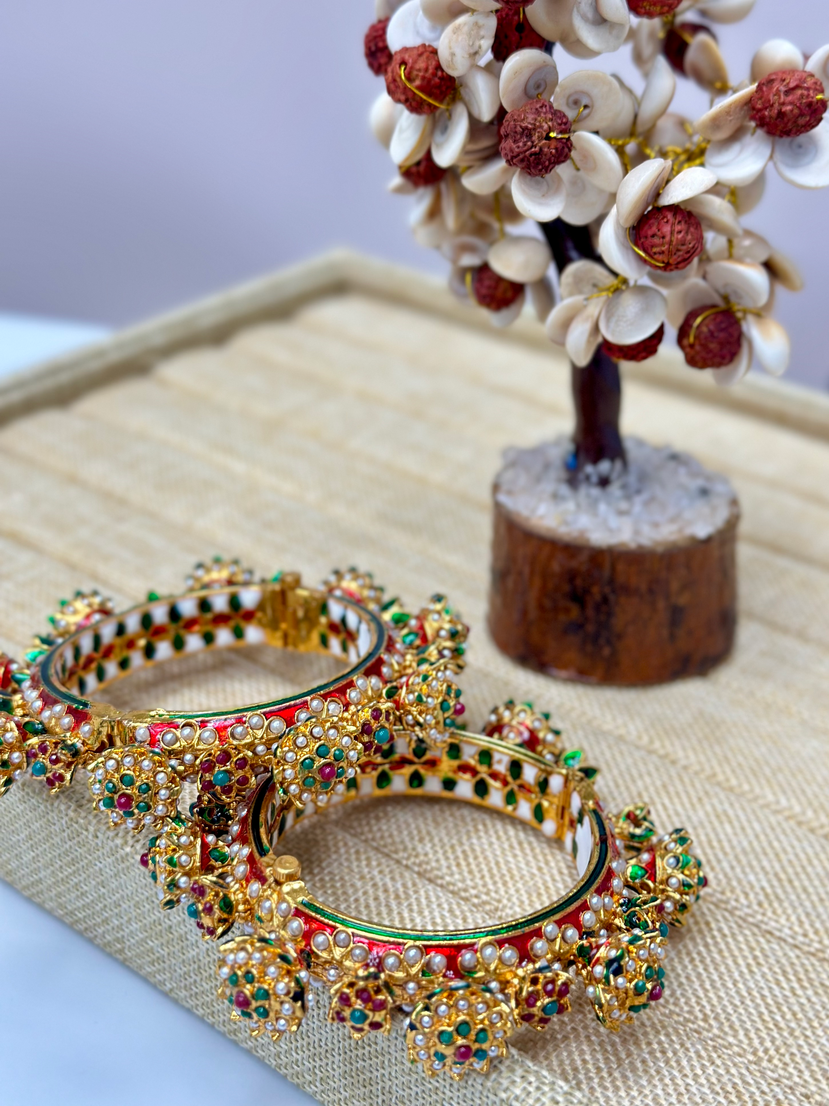 Navratan Jadau Bangle