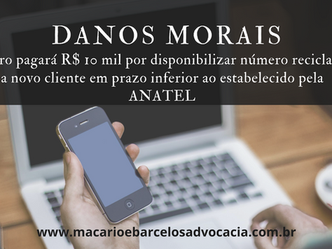 Claro INDENIZARÁ por CHIP que pertencia a OUTRA PESSOA