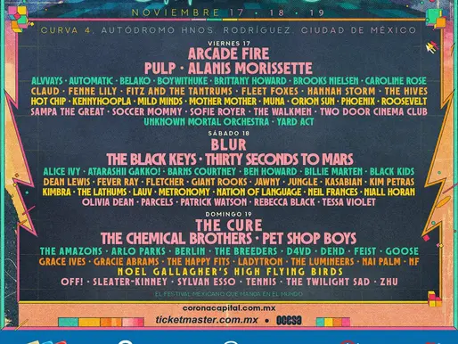 Corona Capital 2023, ha revelado su cartel