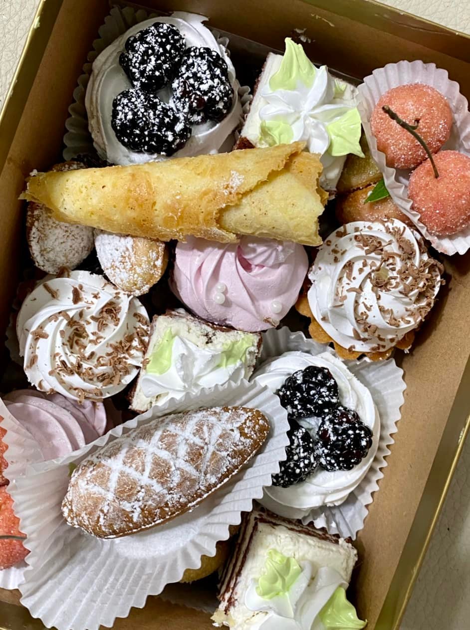 Arranged Food and Objects