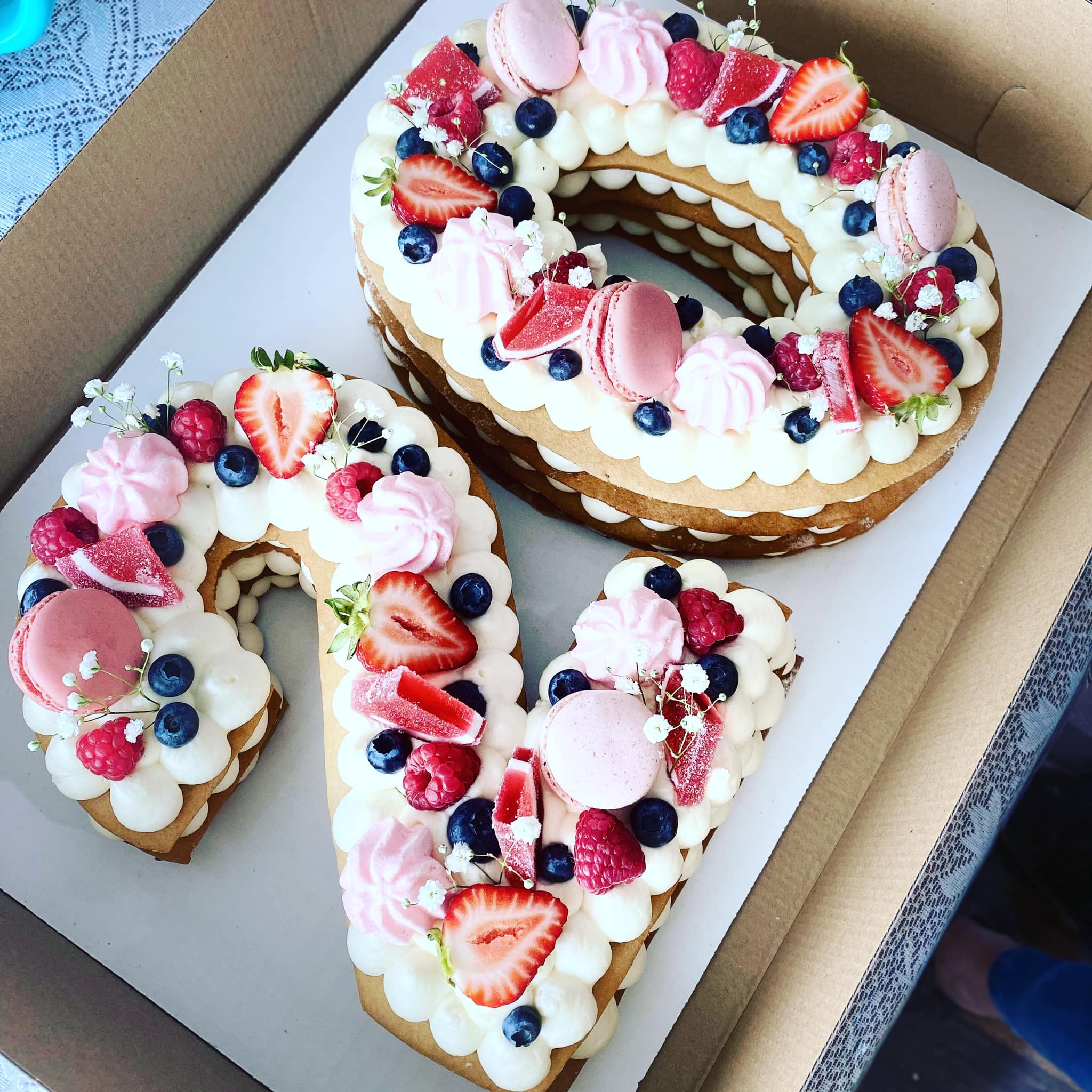 Arranged Food and Objects