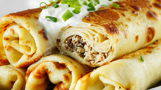Crepe rolls