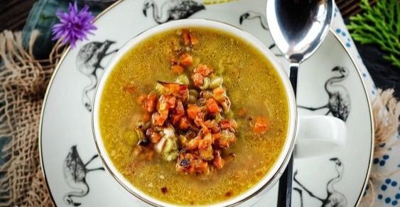 Arranged Food and Objects