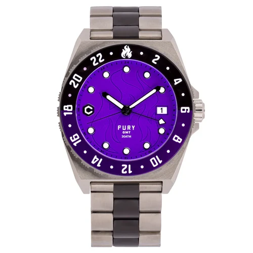 Core - Fury GMT Deep Purple | Minutes+Hours