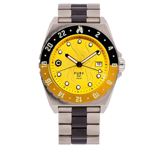Core - Fury GMT Yellow Mellow | Minutes+Hours