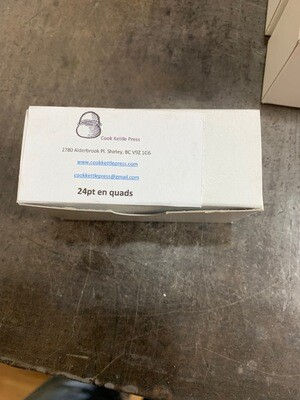 24pt Spacing en quads