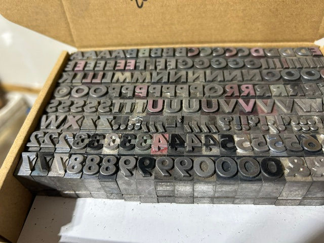 Thumbnail: 48pt and 36pt  20th Century bold caps incomplete