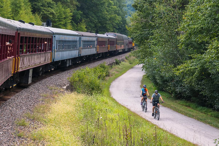 Rails WITH Trails 3 - shenandoah rails with to trails river valley rail road railroad rail