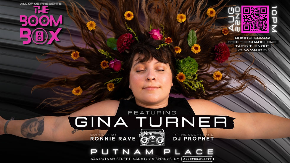 The Boom Box with Gina Turner