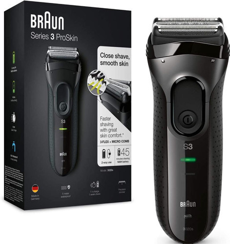 Braun Series3 ProSkin 3020s Wet & Dry Electric Shaver 乾濕電鬚刨