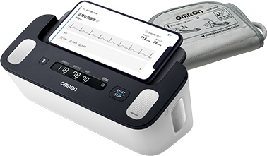 Omron HRC-7800T Upper Arm Blood Pressure Monitor + ECG 上臂式藍牙心電血壓計