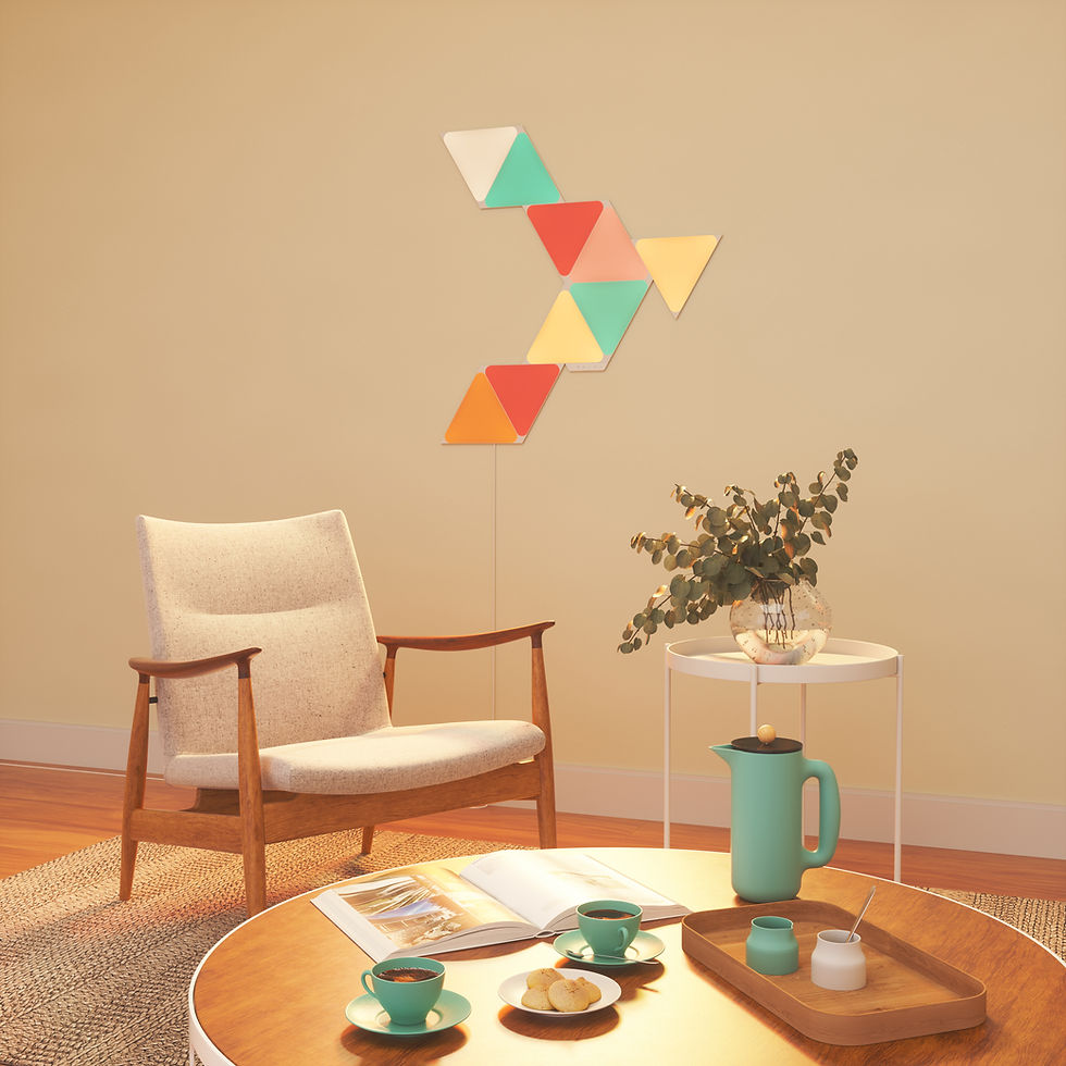 Thumbnail: Nanoleaf Shapes Triangles - Starter Kit (9PK) 三角形智能燈板入門套裝 (9塊)
