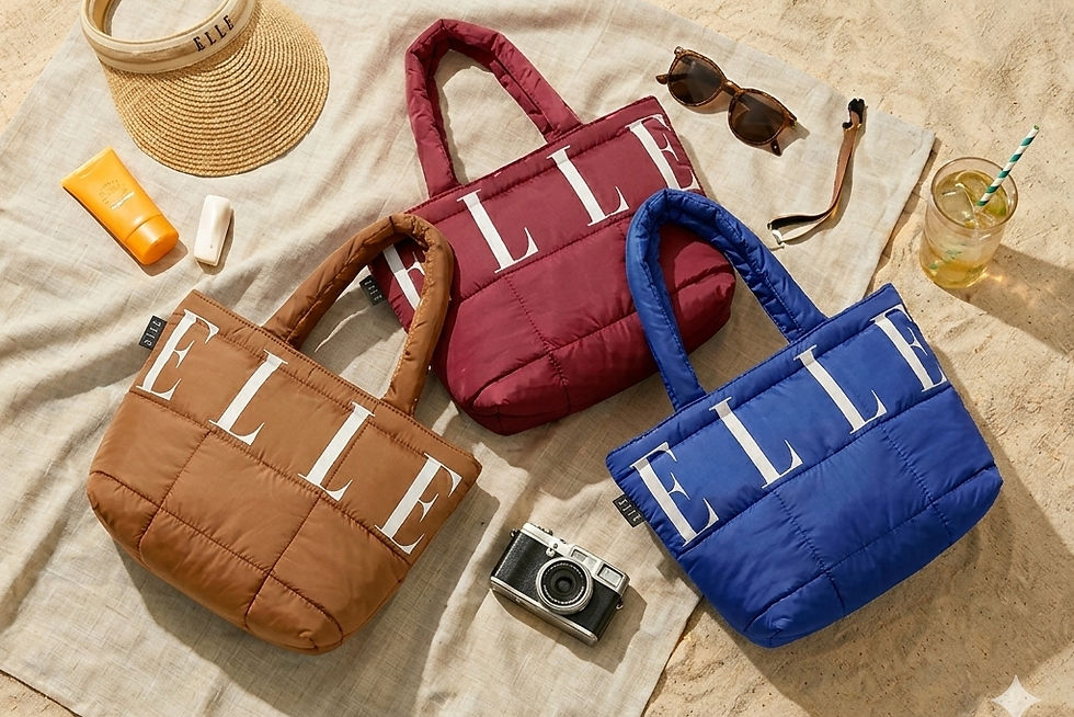 ELLE ชวนแมตช์ลุคสนุกด้วยกระเป๋าผ้าคอลเล็กชันใหม่ ถ่ายทอดดีไซน์สไตล์ Effortless Chic