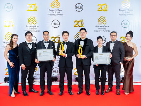 REAL ASSET กวาด 2 รางวัลใหญ่จาก PropertyGuru Thailand Property Awards 2025 ตอกย้ำผู้นำด้านการพัฒนาโครงการที่อยู่อาศัยระดับไฮเอนด์