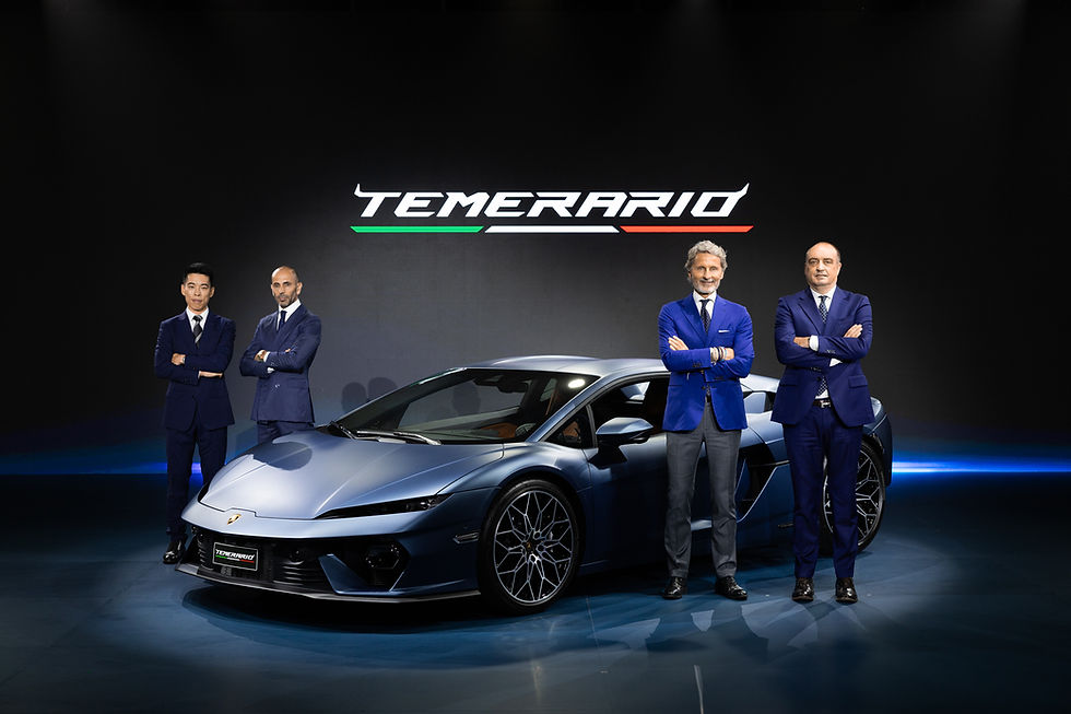 เรนาสโซ มอเตอร์ เผยโฉม “LAMBORGHINI TEMERARIO” ในไทย