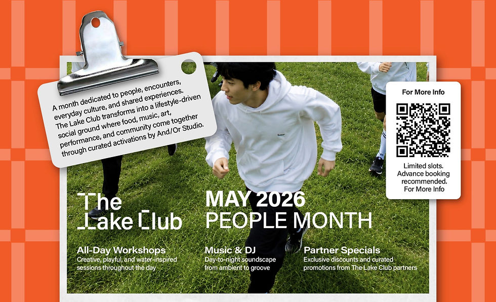 The Lake Club เปิดตัวแคมเปญ “MAY: PEOPLE MONTH” ปักหมุดริมทะเลสาบเมืองทองธานีเป็น Community Destination แห่งใหม่ของกรุงเทพฯ